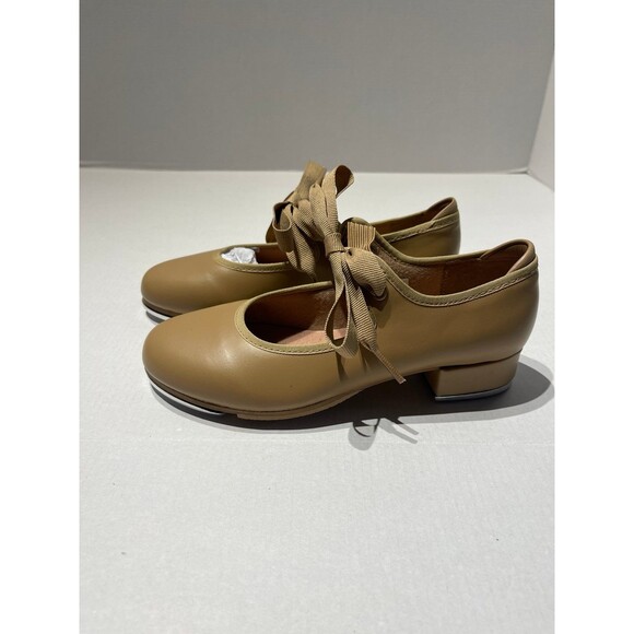 Bloch "Annie Tyette" Synthetic Leather Tap Shoes Size 4 1/2 M  New - Picture 1 of 7
